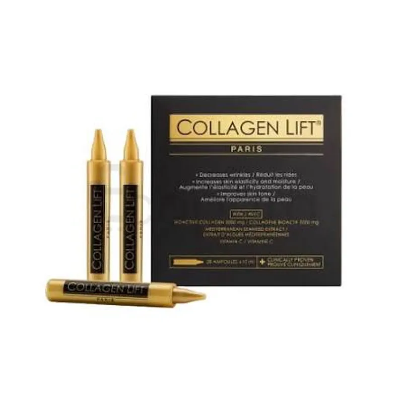 COLLAGENLIFT A BASE DE VERISOL COLLAGEN VITAMINE C ACIDE HYALURONIQUE ANTI-AGE BOITE DE 20 SACHETS BUVABLE