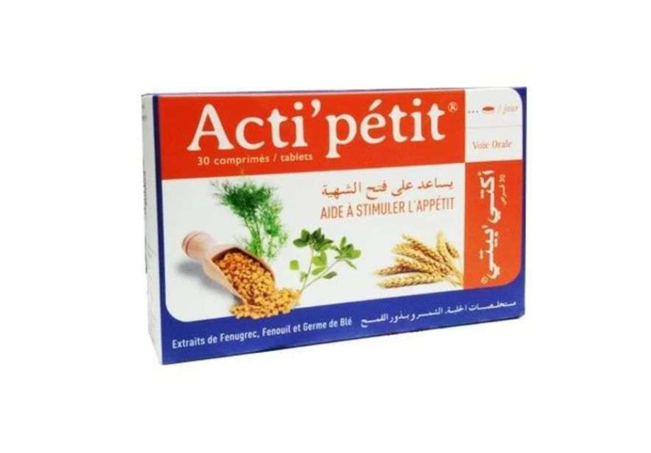 ACTIPETIT BOITE DE 30 COMPRIMES
