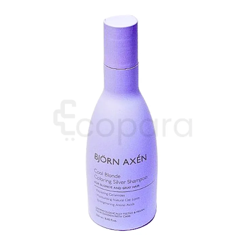 BJORN AXEN COOL BLOND COLORANT SILVER SHAMPOOING 250ML