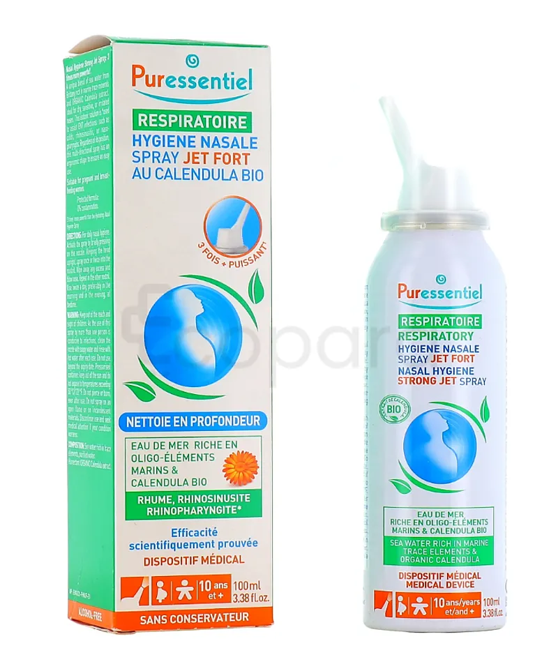 PURESSENTIEL SPRAY HYGIÈNE NASALE JET FORT 100ML
