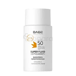 BABE SUNSCREEN SUPER FLUID DEPIGMENT+ SPF50 50ML