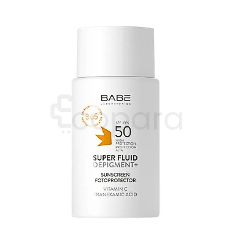 BABE SUNSCREEN SUPER FLUID DEPIGMENT+ SPF50 50ML