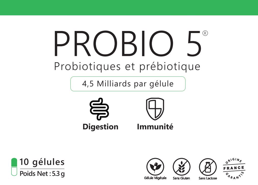 PROBIO 5 BOITE DE 10 GELULES